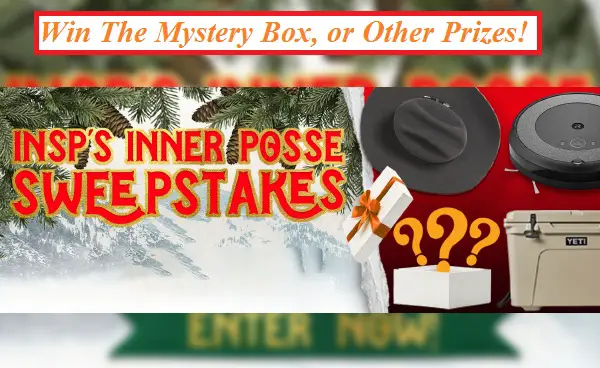 INSP Inner Posse Sweepstakes: Win Free Laptop, Yeti Cooler, DVD Box, or More
