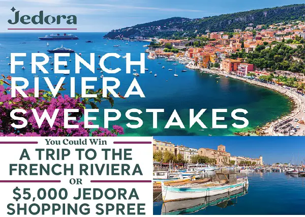 Jedora’s Sweepstakes: Win a Trip to France & a $5,000 Free Shopping Spree