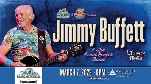 Win Jimmy Buffett Palm Springs Concert Trip and Tickets