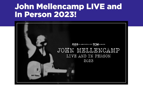 SiriusXM John Mellencamp Live and In Person 2023 Tour Giveaway: Win Concert Tickets & More