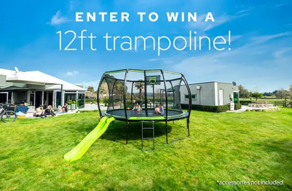 Win a 12 Ft Jumpflex Trampoline Giveaway