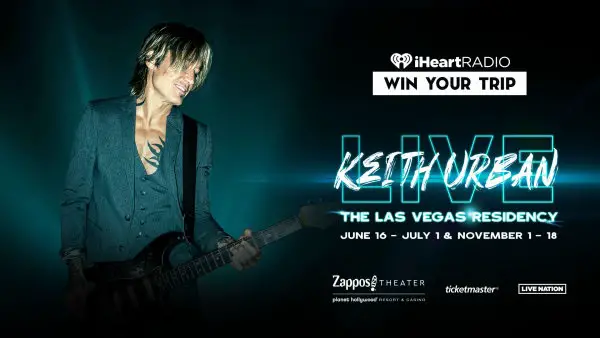 Keith Urban National Flyaway to Las Vegas Giveaway