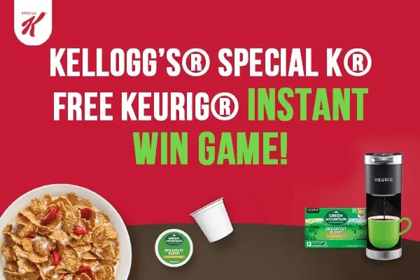 Kelloggs Keurig Brewer Giveaway (4659 Winners)