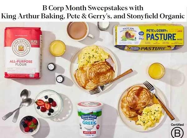 B Corp Month Giveaway: Win $500 e-Gift Card, Eggs & Yogurt For A Year