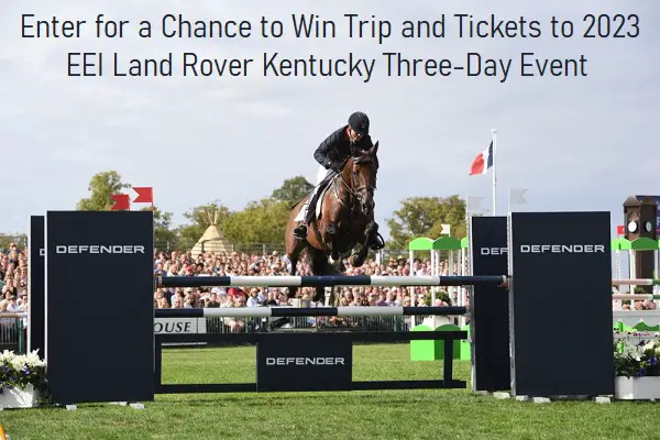 Win Free Tickets To Land Rover Kentucky 3-Day Event
