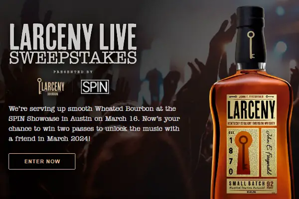 Larceny Bourbon Live Indie Music Festival Tickets & $3,400 Gift Card Giveaway