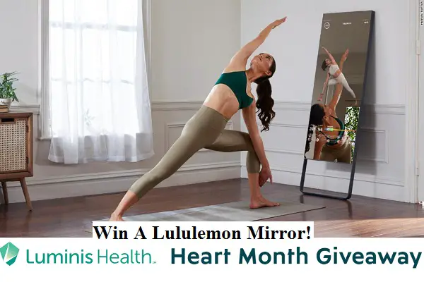 Luminis Health Heart Month Giveaway: Win a Free Lululemon Mirror