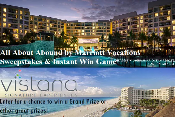 Marriott Vacations Giveaway: Instant Win Free Resort Vacation & More