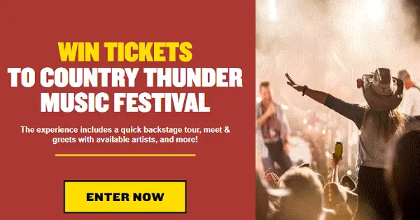 Mike’s Hard Country Thunder Music Festival Giveaway: Win Free Tickets & More!
