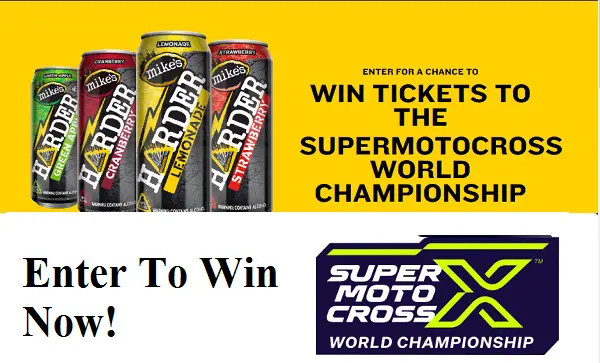 Mike's Harder SuperMotorcrosee World Championship Tickets Giveaway (2 Winners)