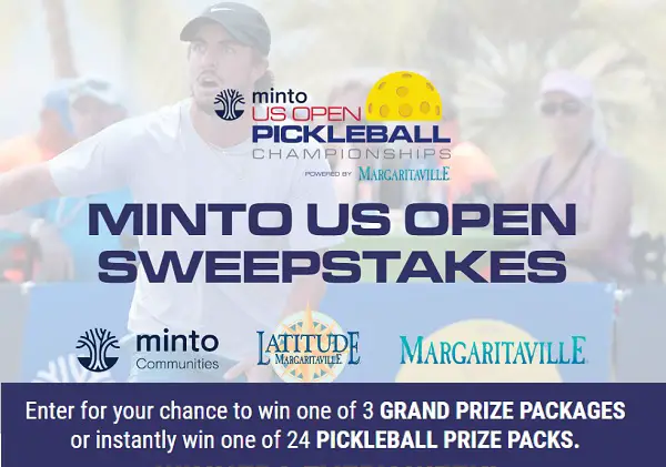Minto US Open Sweepstakes: Instant Win a Trip, Free Tickets, Sports Merchandise & More