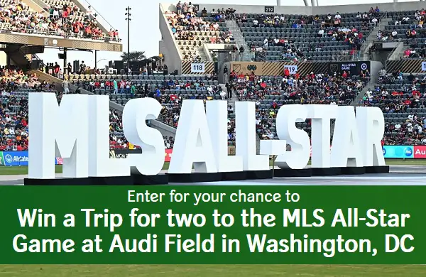 MLS All-Star Game 2023 Free Trip Giveaway (4 Winners)