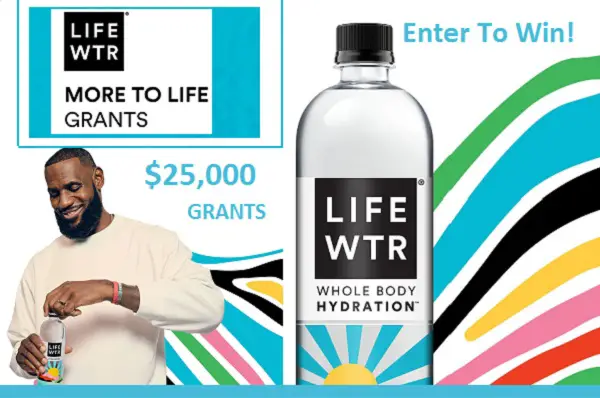 More To Lifewtr Life Grants Contest: Win Cash Prize of $25,000 (4 Winners)