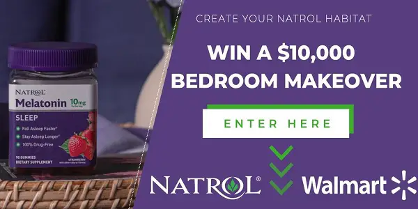 Natrol $10000 Free Bedroom Makeover Giveaway