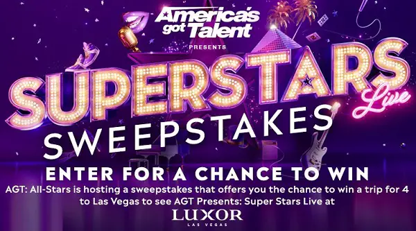 Win Trip to Attend America’s Got Talent Las Vegas Live Show