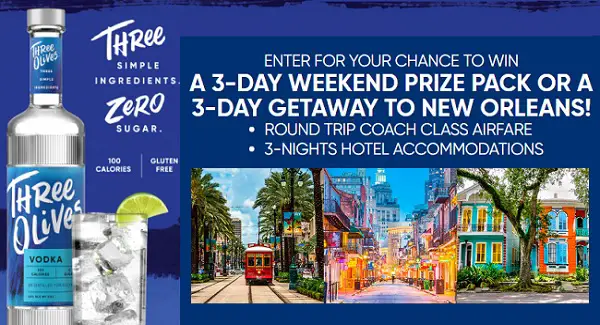 New Orleans Weekend Getaway Giveaway