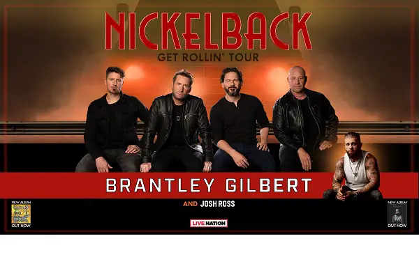 SiriusXM Nickelback on the Get Rollin’ Giveaway: Win Tickets To The Concert & More