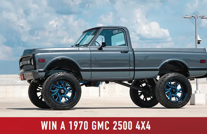 One Country GMC Truck Sweepstakes: Win 1970 GMC 2500 Truck