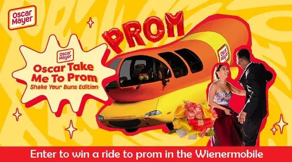 Oscar Mayer Take Me to Prom Giveaway: Win A Ride To Prom