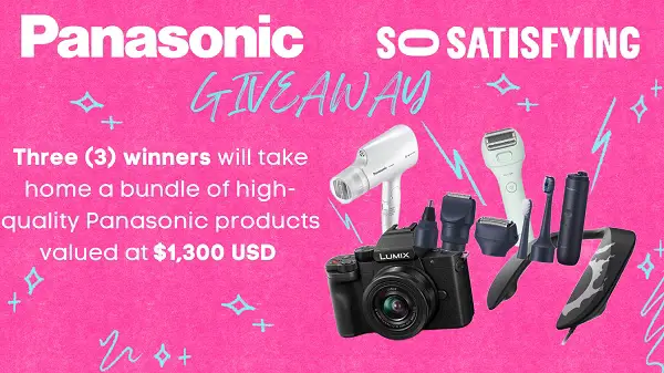 Panasonic Products Bundle Giveaway