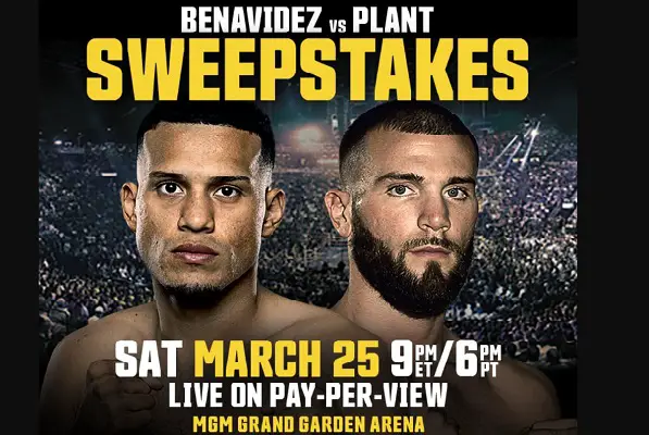Pay-Per-View Sweepstakes: Win Free Trip to Benavidez vs. Plant Boxing Match, Las Vegas