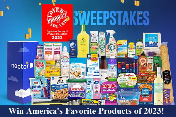 Product of the Year USA Sweepstakes: Win Free Products of 2023 Bundle