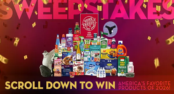 2026 Product of the Year Giveaway – Win America’s Favorite Products! (10 Winners)