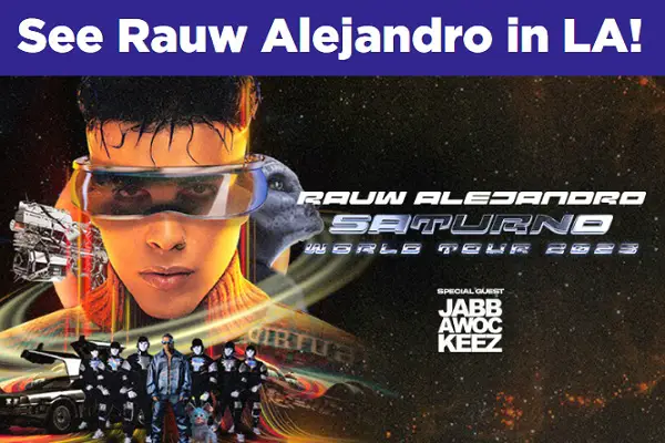 Rauw Alejandro’s Saturno Tour Tickets Giveaway