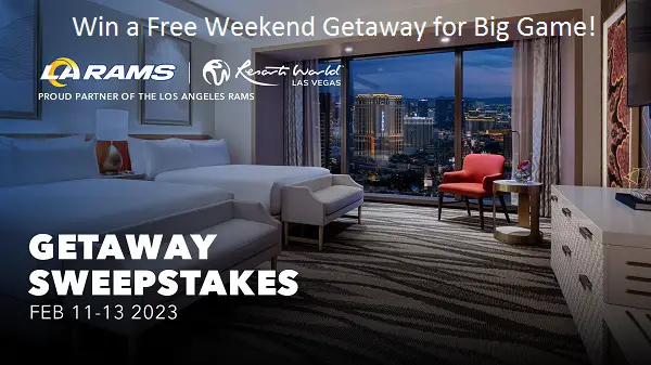 Resorts World Las Vegas Vacation Giveaway: Win a Free Weekend Getaway for Big Game
