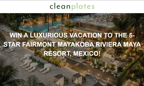 Riviera Maya Resort Vacation Giveaway