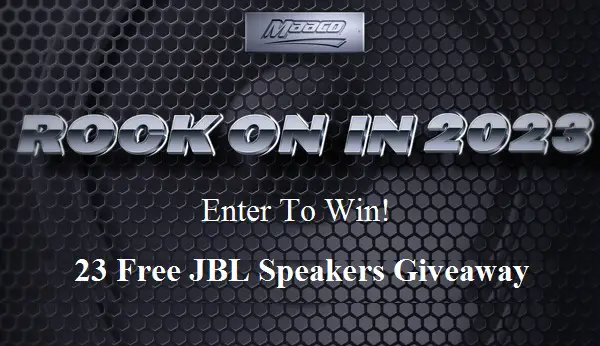 Rock on in 2023 Free JBL Speaker Giveaway (23 Winners)
