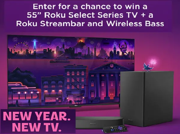 Roku New Year Giveaway: Win Roku Smart TV & More