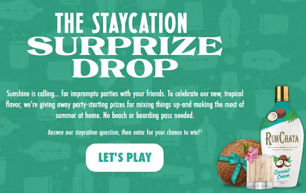 RumChata Staycation Escape Giveaway