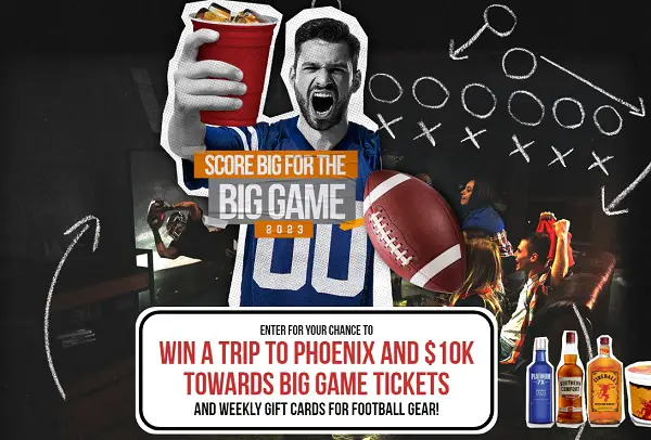 Sazerac Big Game Giveaway: Win a Trip to Super Bowl 2023