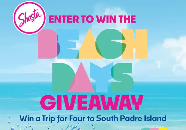 Shasta Beach Days Giveaway: Win A Trip To South Padre Island