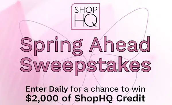 ShopHQ's Spring Ahead Giveaway: Win $2,000 ShopHQ Credit!