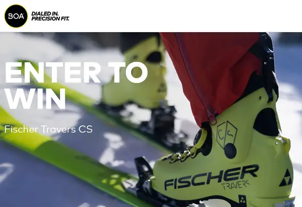Ski Boots Giveaway: Win a Free Fischer Travers CS