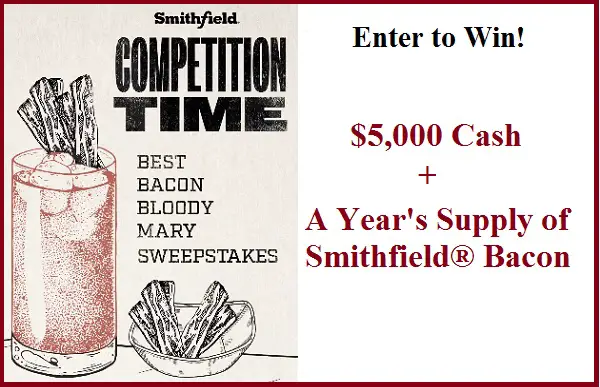 Smithfield $5000 Cash Giveaway: Win Cash & Free Beacon for a Year