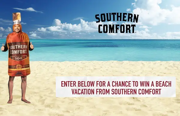 Southern Comfort Bottle Boss Beach Vacation Giveaway
