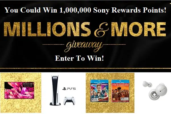 Sony Rewards Giveaway: Win Free Rewards Points, PlayStation 5 Gaming Console & More