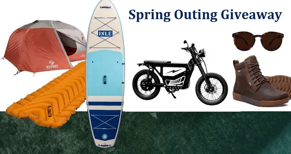 Spring Outing Giveaway: Win Paddle Board, $1,000 Gift Card & More