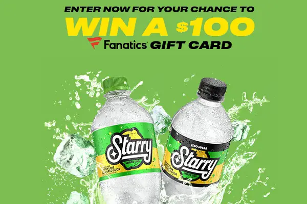 Starry Aramark 2023 Giveaway: Win $100 Fanatics Gift Card (100 Winners)