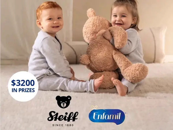 Steiff Stuffed Animal Giveaway (18 Winners)