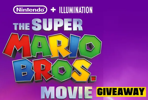 The Super Mario Bros Movie Giveaway: Win Tickets, $50 Free Amazon Gift Cards & More