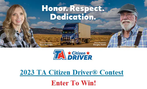 TA Citizen Driver Contest 2023: Win $5K Cash, Free Trip, UltraONE Rewards & More