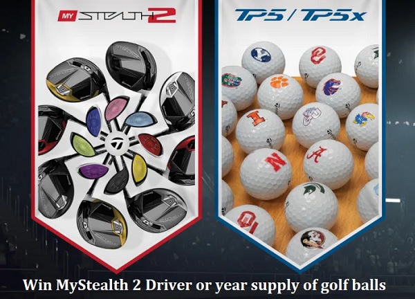 Taylormade Mystealth 2 Play Your Colors Giveaway: Win Driver & Golf Balls (15 Winners)