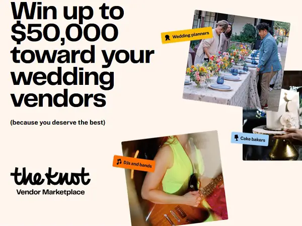 The Knot Win a Wedding Sweepstakes: Win $50000 Cash