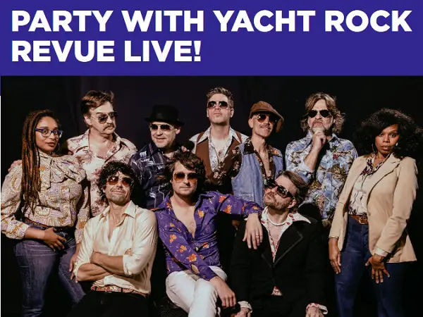 Yacht Rock Revue Reverse Sunset Tickets Giveaway