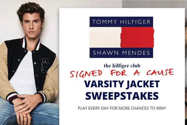 Tommy Hilfiger X Shawn Mendes Varsity Jacket Giveaway