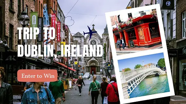 Guinness ‘23 Dublin Brewery Giveaway: Win A Trip To Ireland